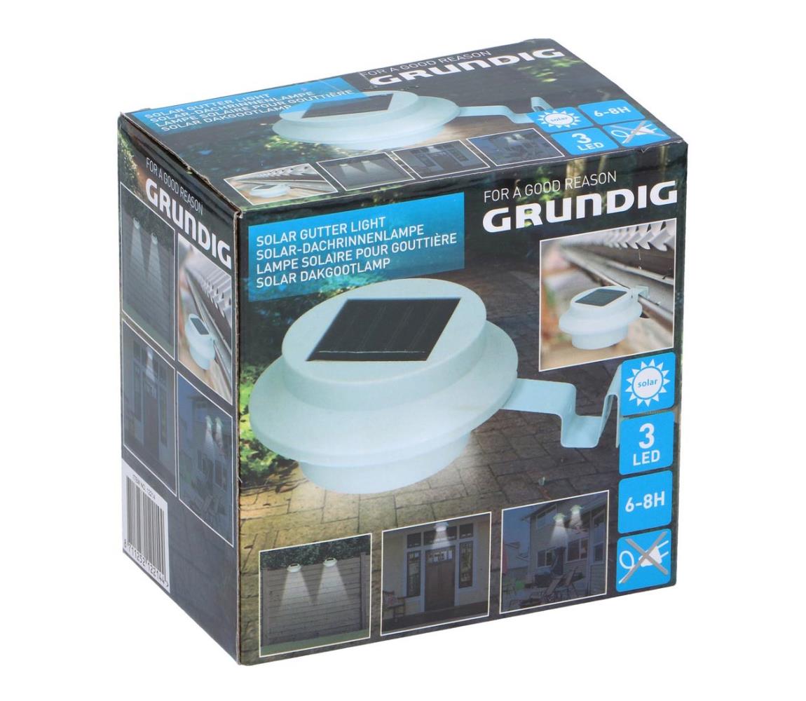 Grundig Grundig - LED Solárne svietidlo s držiakom 3xLED/1xAA