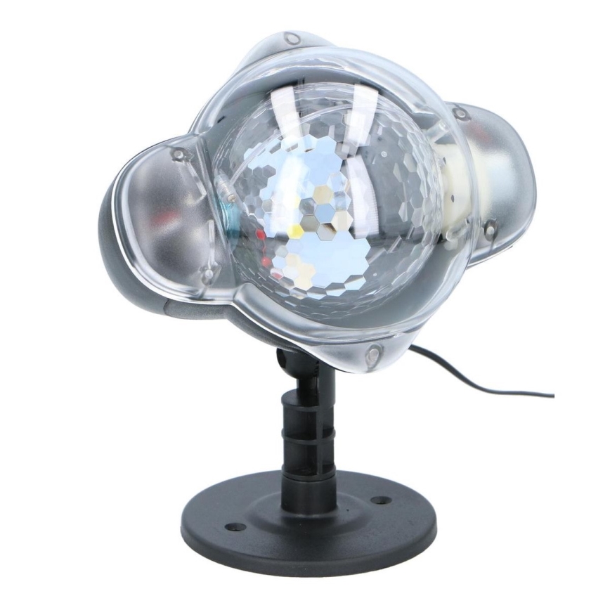 Grundig - LED Vonkajší projektor snehové vločky LED/5W/230V IP44 + diaľkové ovládanie