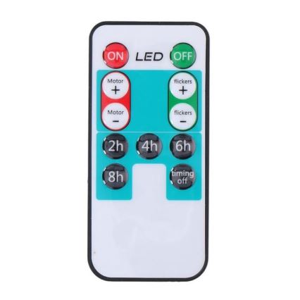 Grundig - LED Vonkajší projektor snehové vločky LED/5W/230V IP44 + diaľkové ovládanie