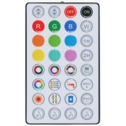 Grundig - LED RGB Stmievateľná stojacia lampa 2v1 LED/230V + diaľkové ovládanie