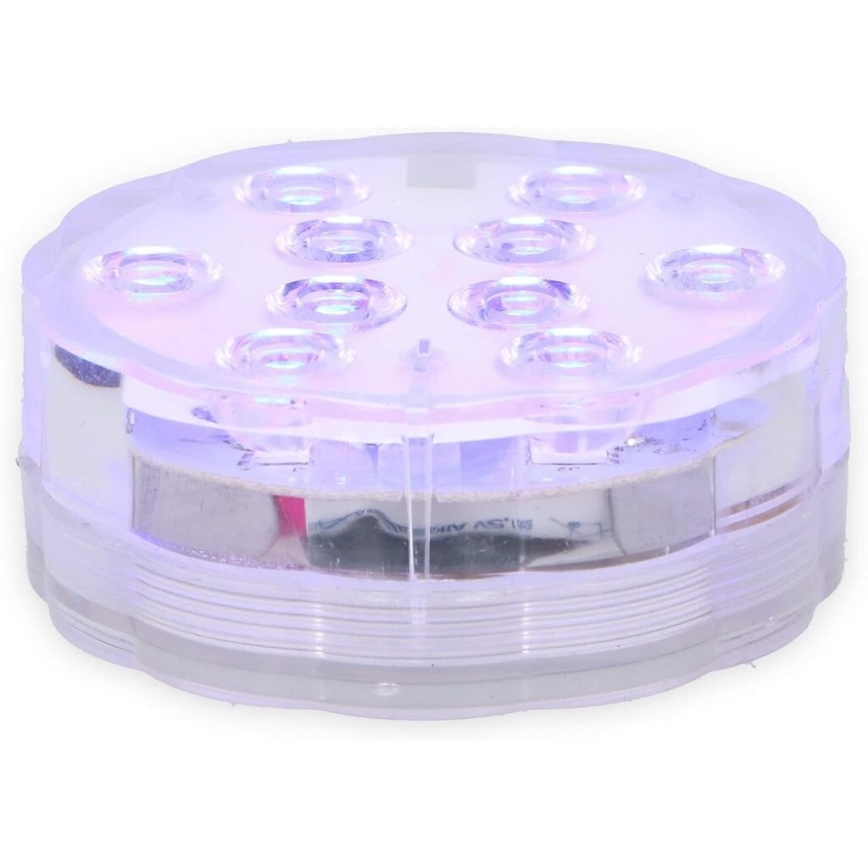 Grundig - Sada 3× LED RGBW stmievateľných svietidiel LED/3 W/3×AAA IP65 + diaľkové ovládanie