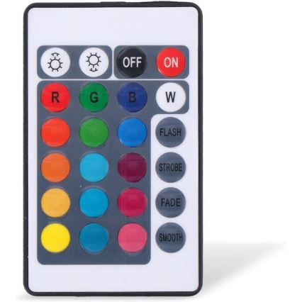 Grundig - Sada 3× LED RGBW stmievateľných svietidiel LED/3 W/3×AAA IP65 + diaľkové ovládanie