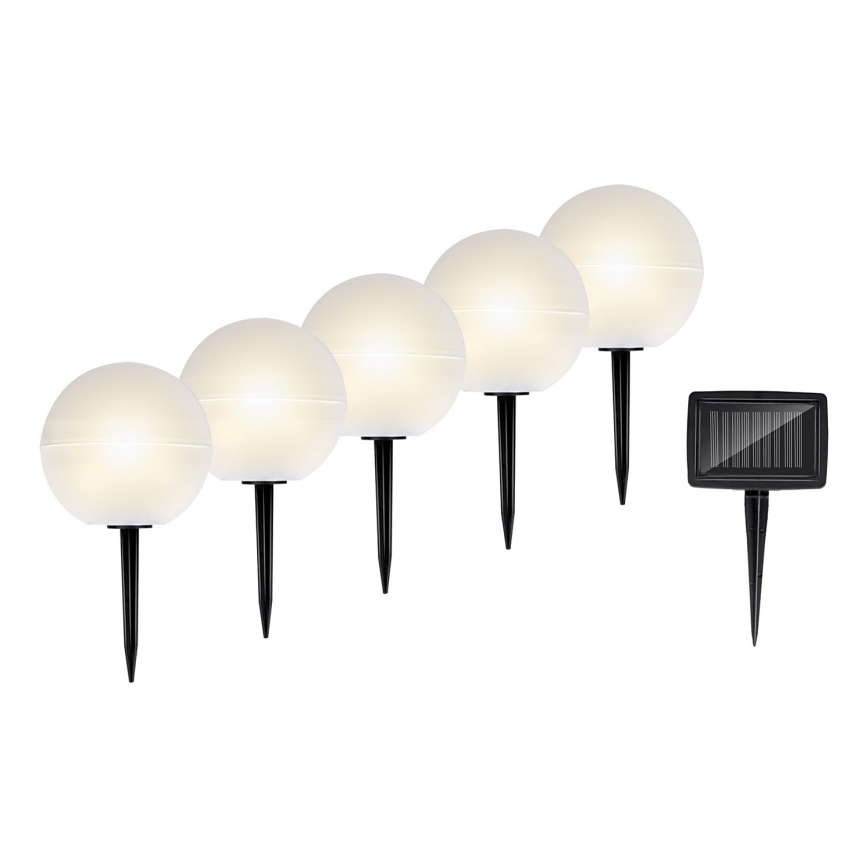 Grundig - SADA 5x LED RGBW  Solárne svietidlo LED/3,2V IP44