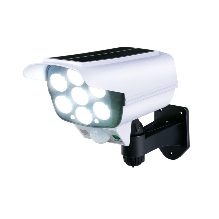 Grundig - LED solárna maketa bezpečnostnej kamery so senzorom LED/1,2V 800 mAh + diaľkové ovládanie