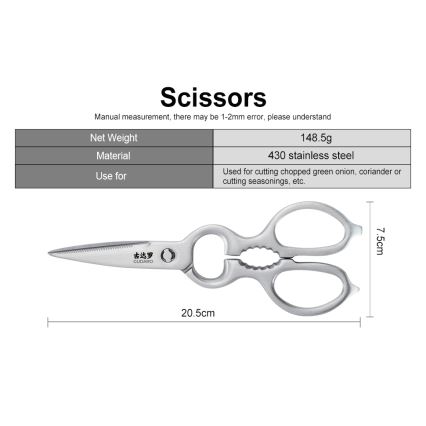 Gudaro - 7-dielna sada kuchynských nožov KENSHO v bloku z akácie