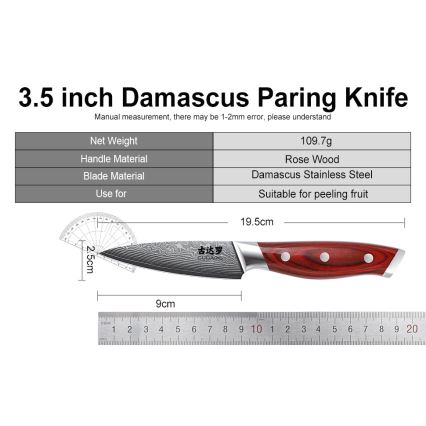 Gudaro - 7-dielna sada kuchynských nožov KENSHO v bloku z akácie