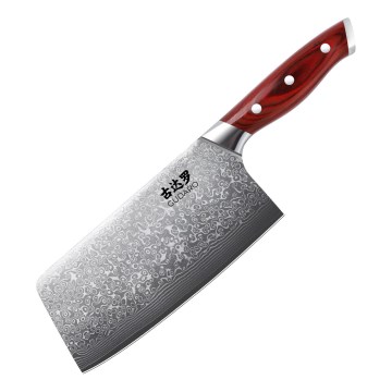 Gudaro - Damaškový kuchynský sekáč KENSHO 6,5