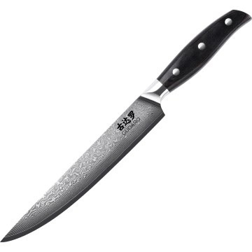 Gudaro - Damaškový porciovací nôž SHIRO 8