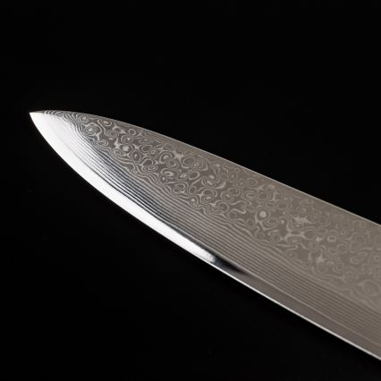 Gudaro - Damaškový šéfkuchársky nôž KENSHO 8, 67 vrstiev ocele, dĺžka 20 cm