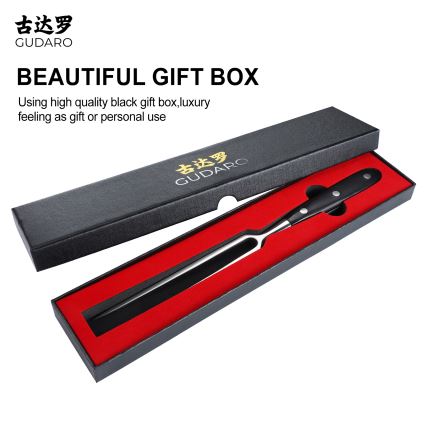 Gudaro - Kuchynská vidlička MIYABI čierna/pakka