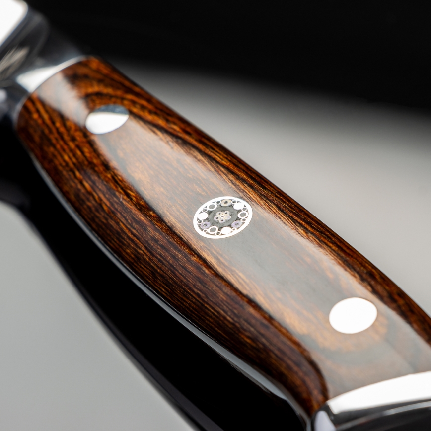 Gudaro - Kuchynský nôž PARING 7,6 cm damašková oceľ