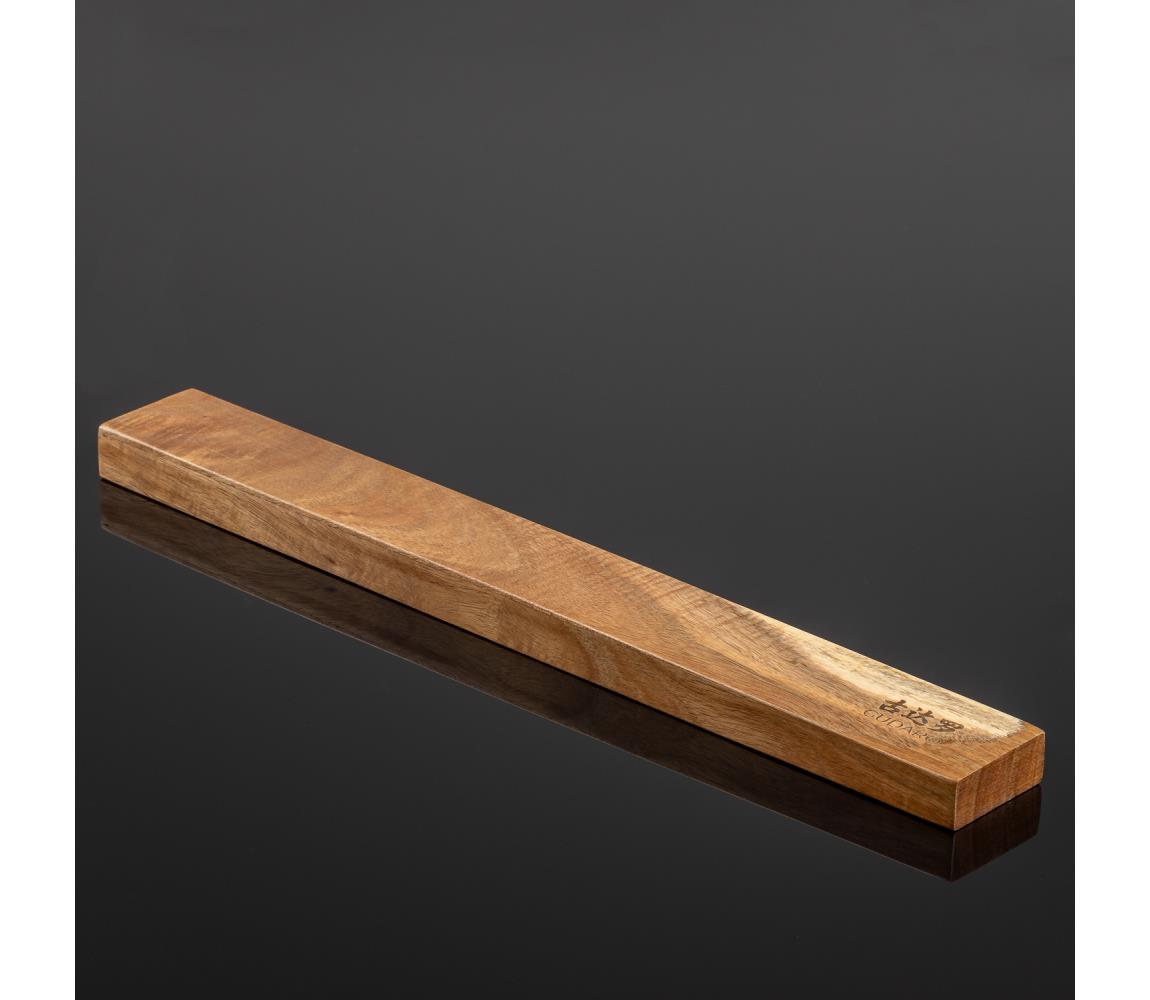 Gudaro - Nástenný magnetický držiak na nože AKIRA 40 cm z akácie GD1009