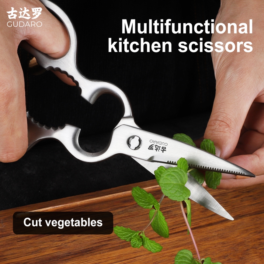 Gudaro - Nožnice na hydinu RONIN 20,6 cm nerezové