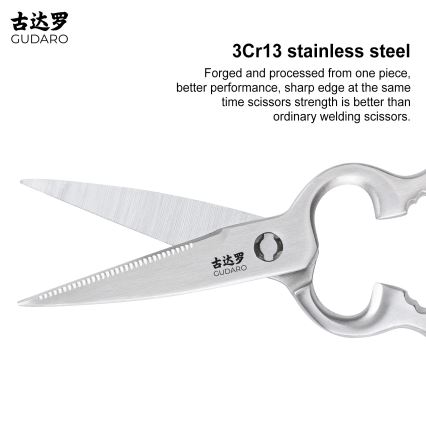 Gudaro - Nožnice na hydinu RONIN 20,6 cm nerezové