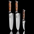 Gudaro - SADA 2x damaškové santoku kuchynské nože FENG 7,5