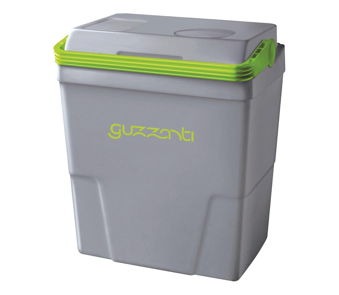 Guzzanti GZ 22B - Prenosná autochladnička 22 l 58W/12V/230V sivá/zelená GZ 22B