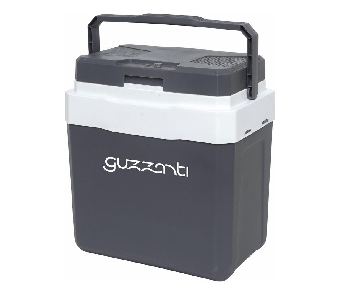Guzzanti GZ 26B - Prenosná autochladnička 26 l 57W/12V/230V sivá GZ 26B