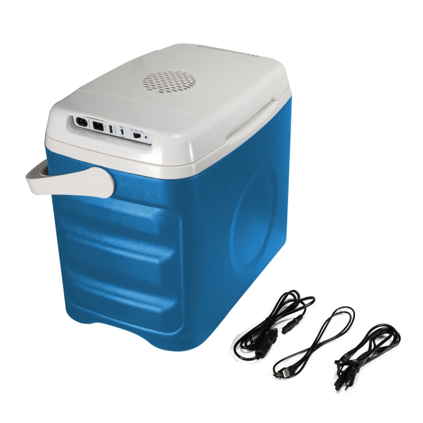 Guzzanti GZ 30BW - Prenosná autochladnička 29 l 65 W/12 V/230 V modrá