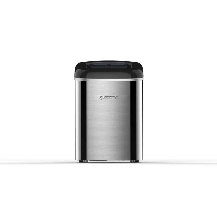 Guzzanti GZ125 - Výrobník ľadu 140W/230V nerez/čierna