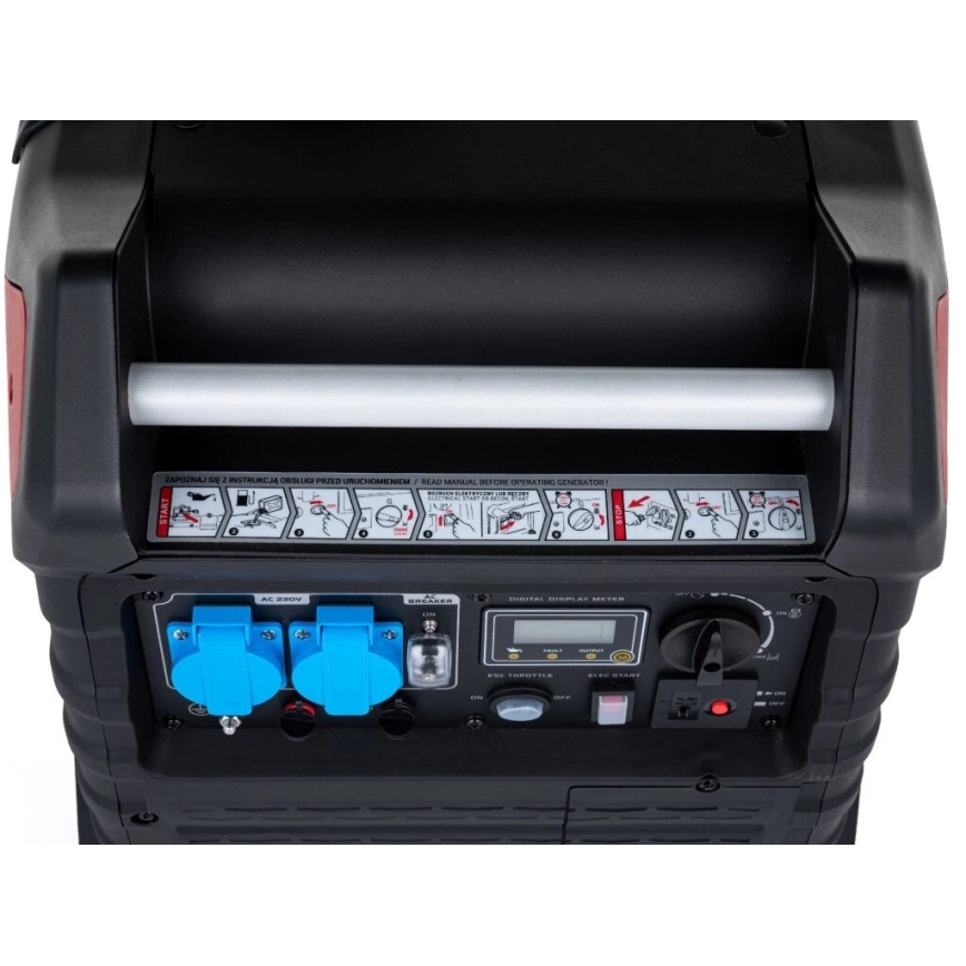 Hahn & Sohn 105412 - Benzínová invertorová elektrocentrála H IG 3000 3300W
