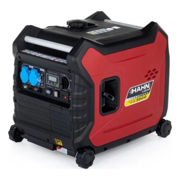 Hahn & Sohn 105412 - Benzínová invertorová elektrocentrála H IG 3500 3300W