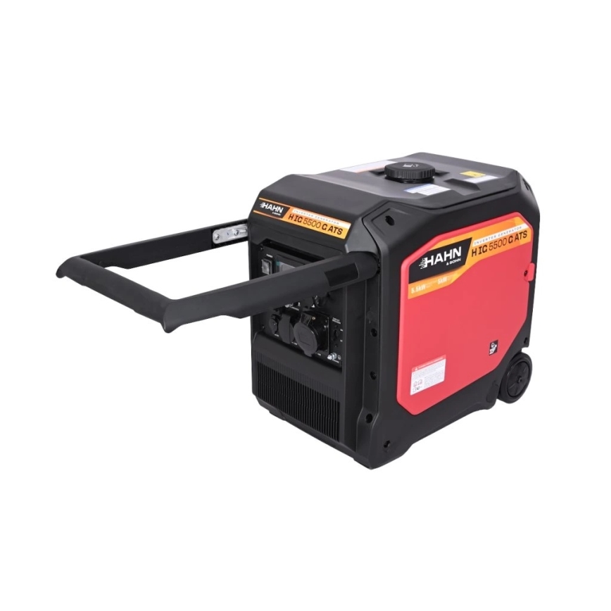 Hahn & Sohn 20086 - Benzínová/LPG elektrocentrála HIG 5500 G ATS 5500/5000W