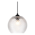 Halo Design 718436 - Závesný luster NOBB na lankách 1xE27/40W/230V, priemer 22 cm, priehľadný
