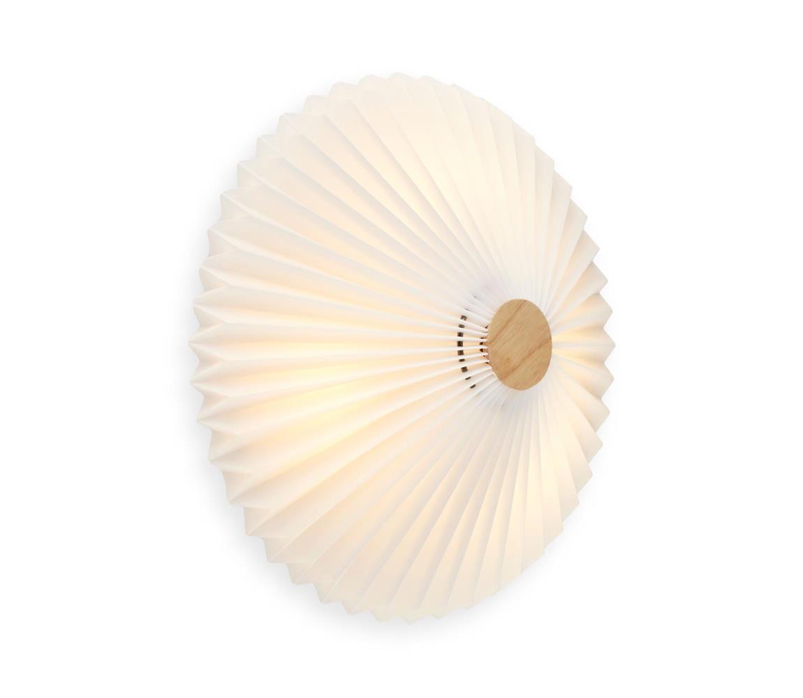 Halo Design 745098-Nástenné svietidlo PARIS 4xG9/28W/230V priemer 50cm biela/mosadz/dub 745098