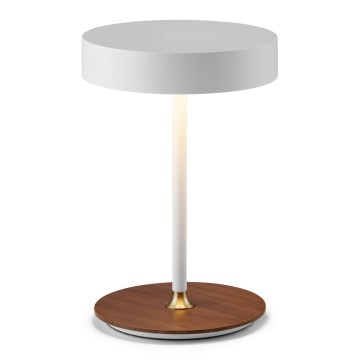 Halo Design 745760 - LED Stmievateľná nabíjateľná stolná lampa ON THE MOVE LED/2,5W/4000 mAh biela/drevo
