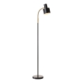 Halo Design 746866 - Stojacia lampa VOGUE 1xE27/40W/230V čierna/mosadz