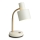 Halo Design 746910 - Stolná lampa VOGUE 1xE27/40W/230V krémová/mosadz