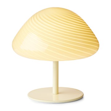 Halo Design 747016 - Stolná lampa CANDY MINI MUSH 1xE14/25W/230V priemer 20 cm béžová