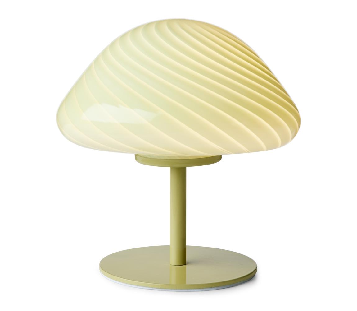 Halo Design 747085 - Stolová lampa CANDY MINI MUSH 1xG9/25W/230V priemer 17 cm zelená 747085