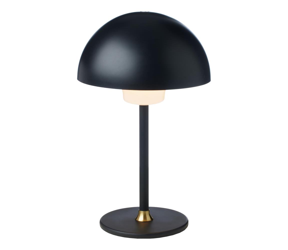 Halo Design 747573 - LED stmievateľná nabíjateľná lampa MOON LIGHT LED/2,7W/2600 mAh čierna 747573
