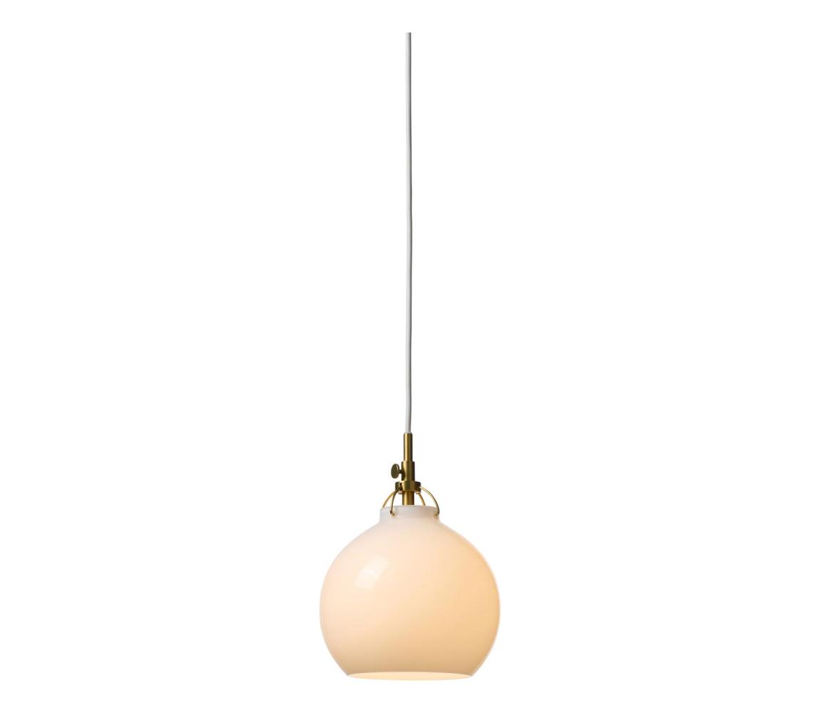 Halo Design 747924 - Luster na lanku TOSCANA 1xG9/28W/230V pr. 18 cm krémová/mosadz 747924