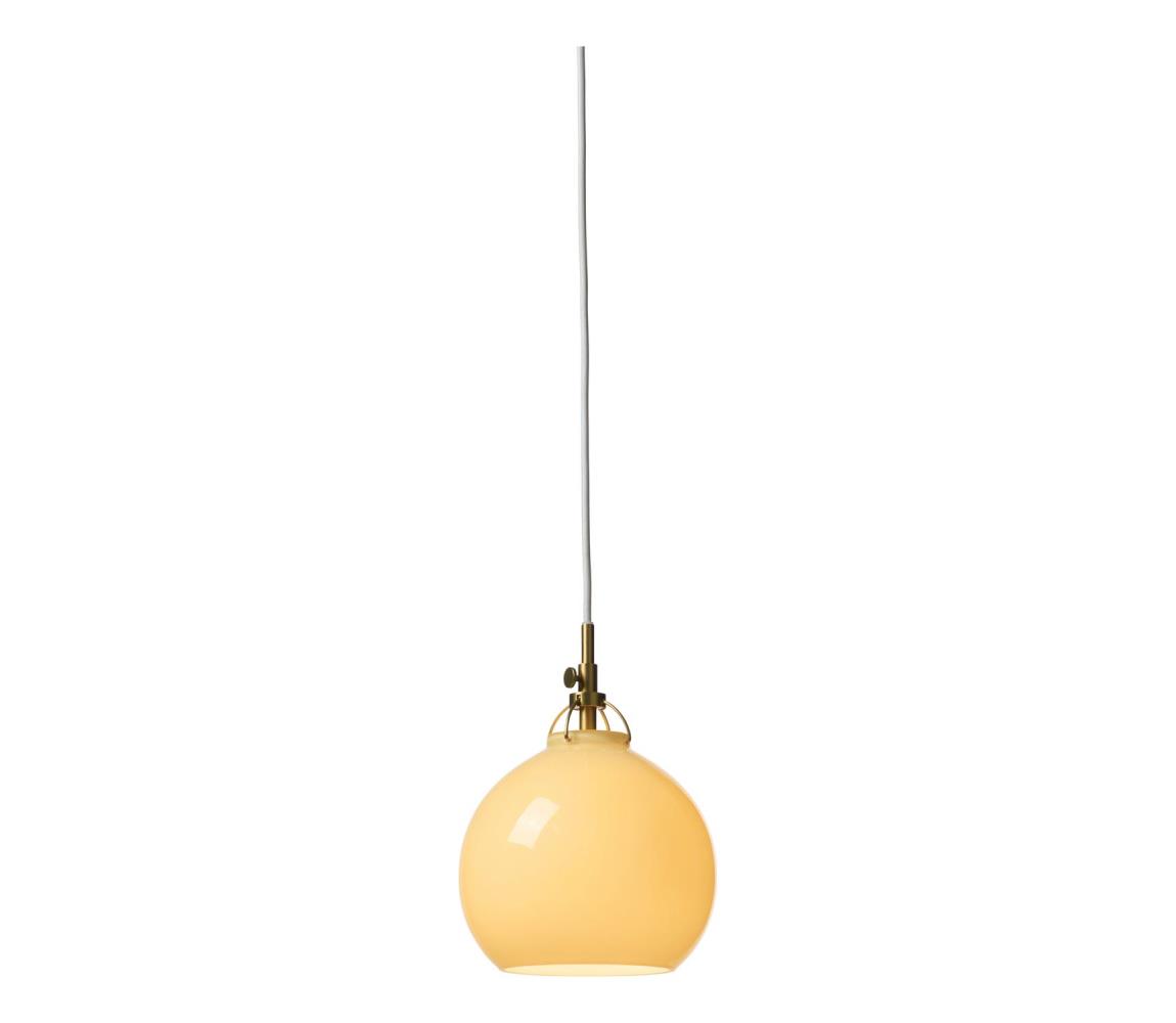 Halo Design 747931 - Závesný luster TOSCANA na lanku 1xG9/28W/230V pr. 18 cm béžová/mosadz 747931