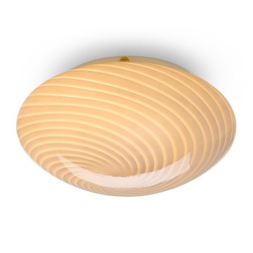 Halo Design 748686 - Stropné svietidlo CANDY 1xE27/40W/230V pr. 30 cm šedá/mosadz