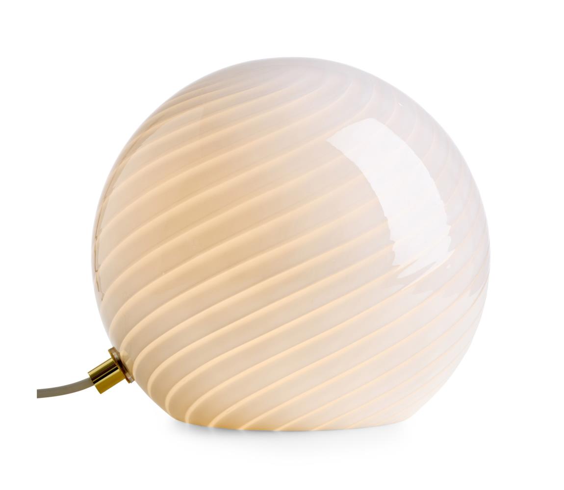 Halo Design 748785 - Stolová lampa CANDY 1xE14/25W/230V priemer 20 cm krémová 748785