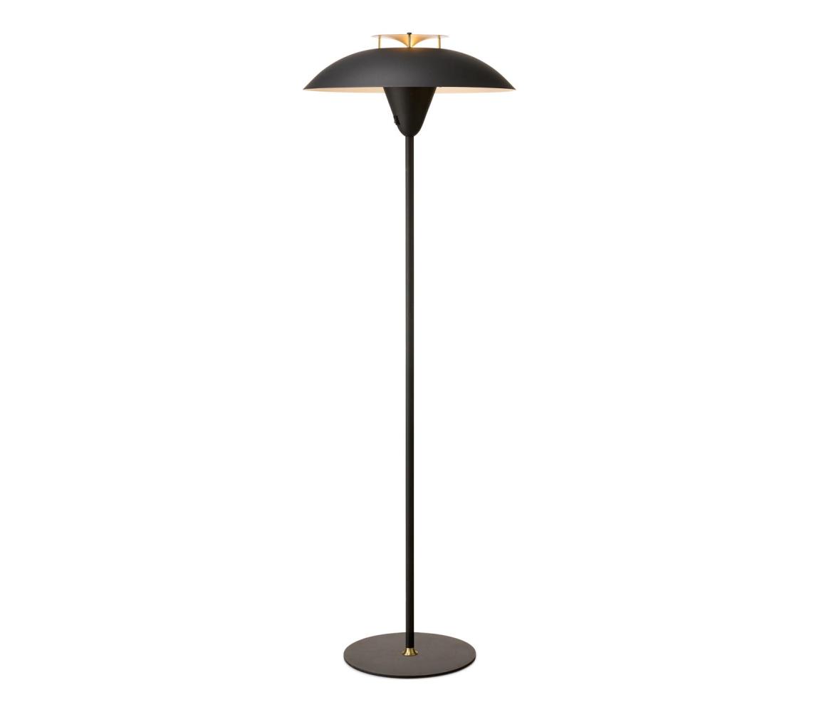 Halo Design 748976 - Stojacia lampa STEPP 1xE27/28W/230V čierna/mosadz 748976