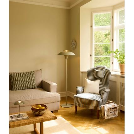 Halo Design 748990 - Stojacia lampa STEPP 1xE27/28W/230V béžová/mosadz