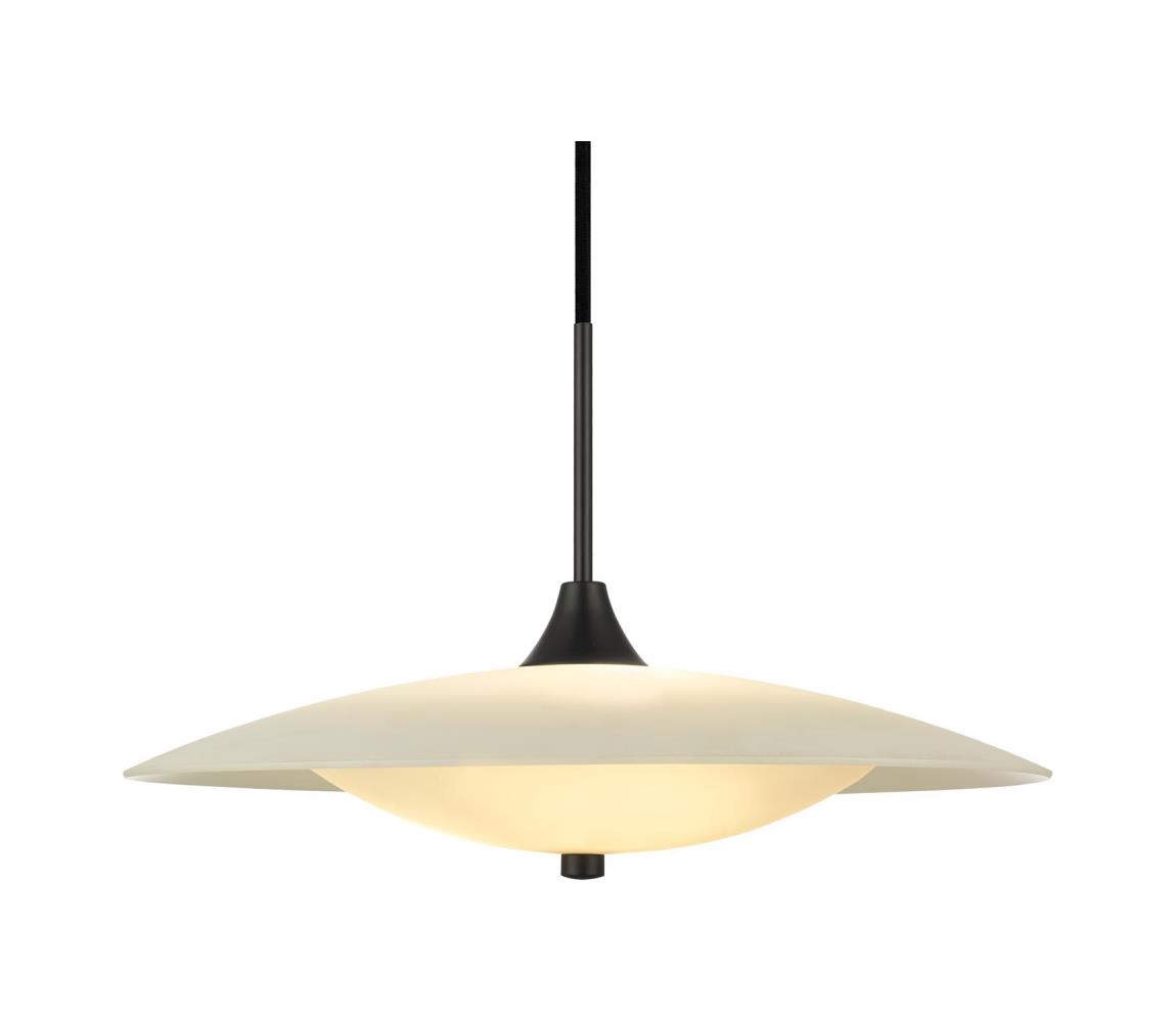 Halo Design 991317 - Závesný luster na lane BARONI 3xG9/18W/230V pr. 46 cm biela/čierna 991317