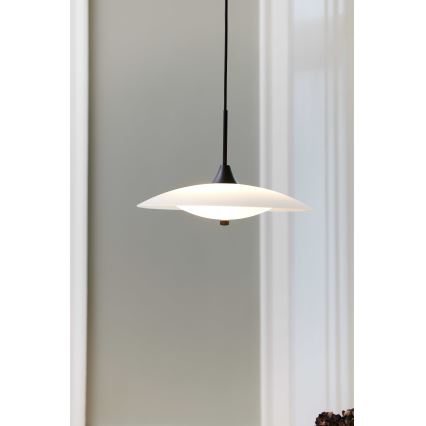 Halo Design 991317 - Závesný luster na lane BARONI 3xG9/18W/230V pr. 46 cm biela/čierna