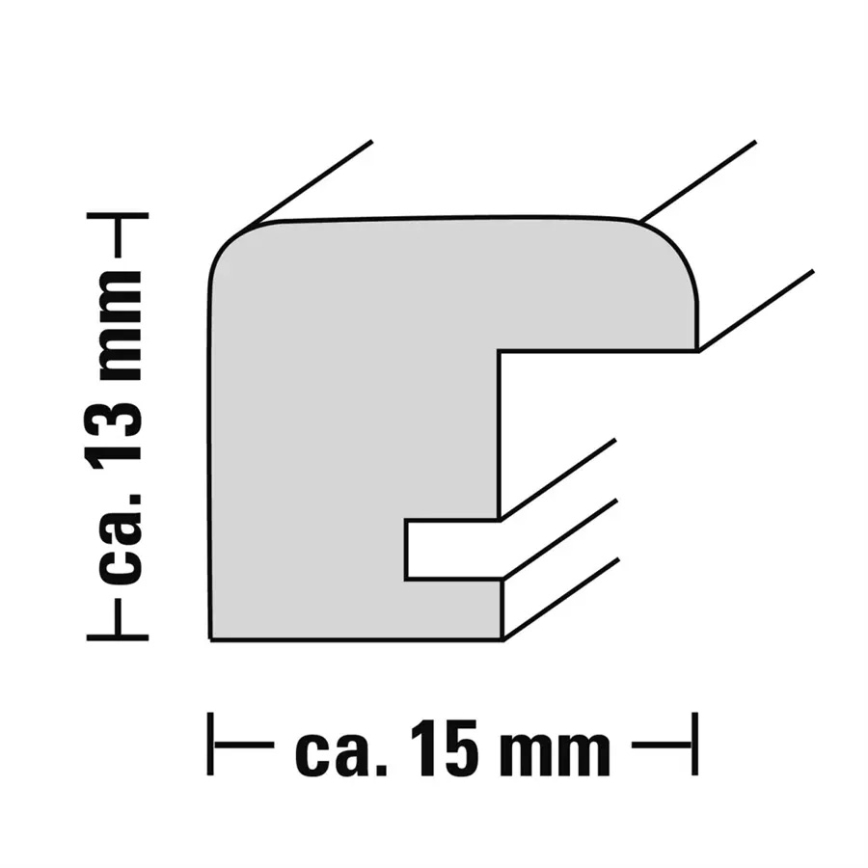 Hama - Fotorámik 10x15 cm čierna