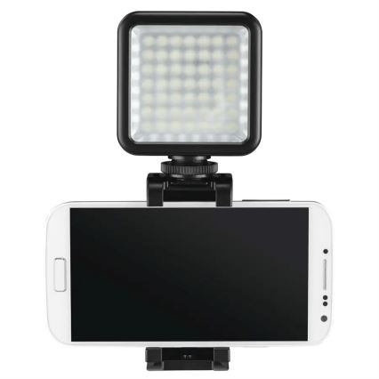 Hama - LED Smievateľné svetlo pre telefóny, fotoaparáty a videokamery LED/5,5W/2xAA