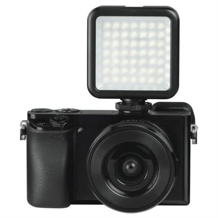 Hama - LED Smievateľné svetlo pre telefóny, fotoaparáty a videokamery LED/5,5W/2xAA