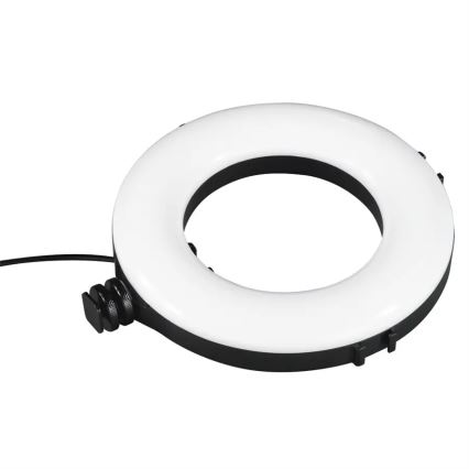 Hama - LED Stmievateľné kruhové svetlo so statívom LED/5,8W/5V pr. 17 cm + diaľkové ovládanie