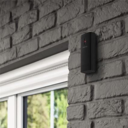 Hama - Meteostanica s farebným LCD displejom a budíkom 3xAAA čierna