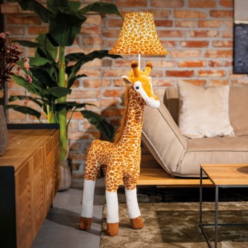 Happy Lamps - LED Detská stojacia lampa RAFFI LED/5,4W/230V žirafa