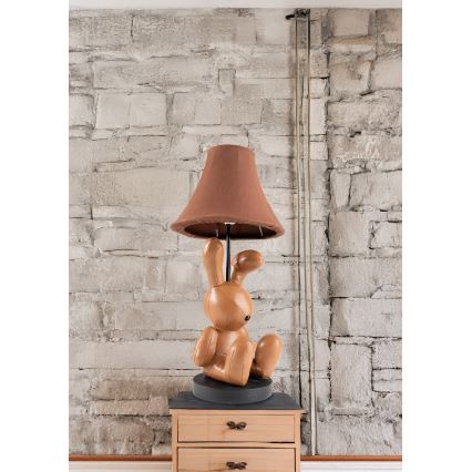 Happy Lamps - LED Detská stolná lampa BENNY LED/5,4W/230V zajačik