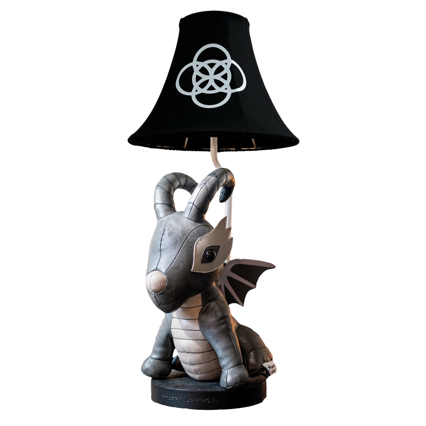 Happy Lamps - LED Detská stolná lampa BLACK DRAGOON LED/5,4W/230V drak